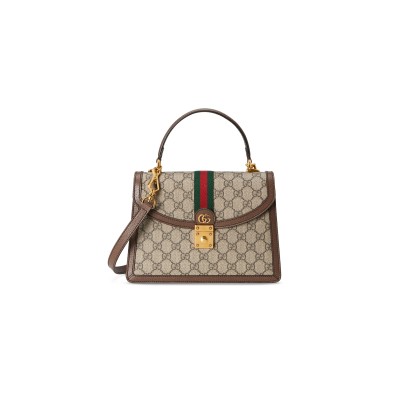 GUCCI OPHIDIA SMALL TOP HANDLE BAG 651055 (25*17.5*7cm)